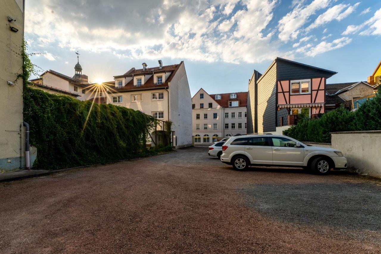 Hotel Reussischer Hof Schmölln Dış mekan fotoğraf