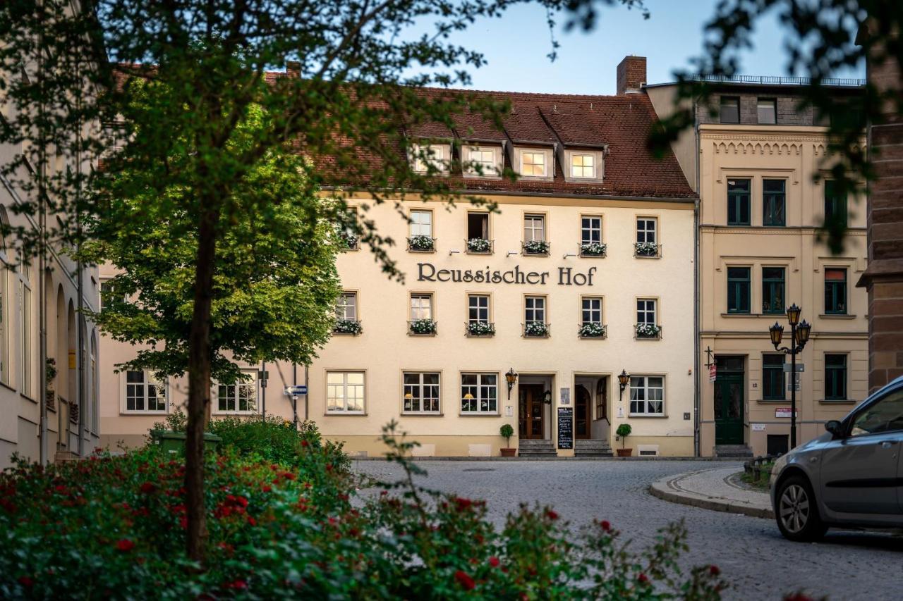 Hotel Reussischer Hof Schmölln Dış mekan fotoğraf